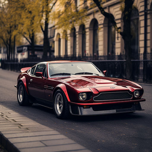 Classic bright cherry red Vantage