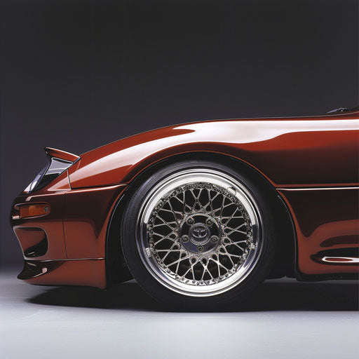 Toyota Supra classic wire-spoke wheels
