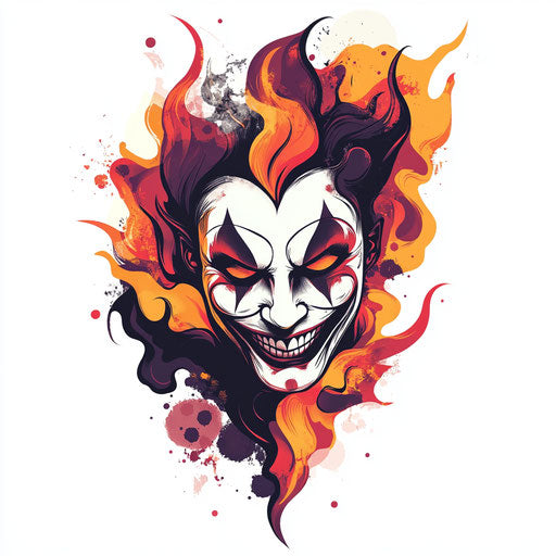 Joker Card Tattoo Tattoo Art Kit