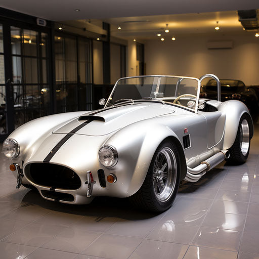 Replica or tribute of the car Shelby Cobra AC