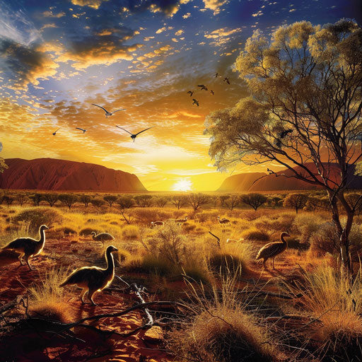 Animals in the Australian Outback