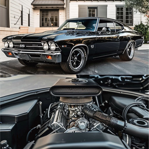 1969 Chevrolet Chevelle SS with hybrid engine