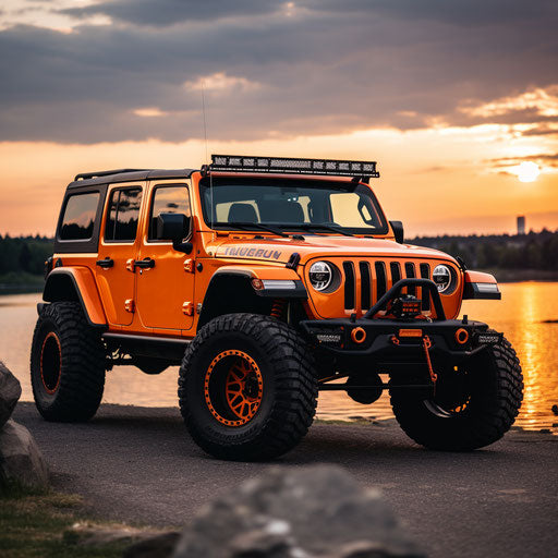 Old Jeep upgraded for Pro Touring