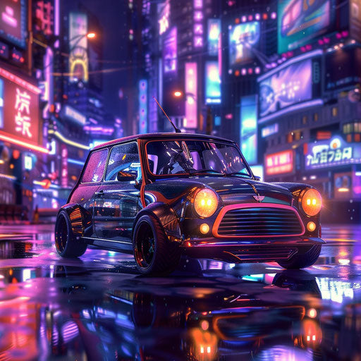 1980 Mini Cooper transformed into futuristic electric concept car