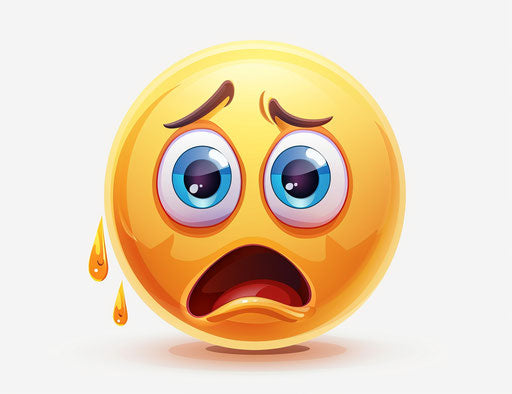 Crying emoji, white background, no shadow 31:24