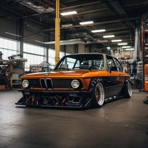 Vintage hot sports car