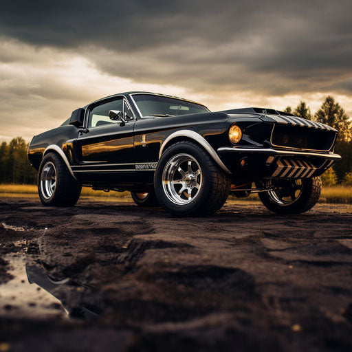 Ford Mustang GT Shelby classic Bigfoot tires