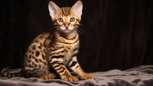 Bengal cats and kittens for sale in Chennai, primitivist style