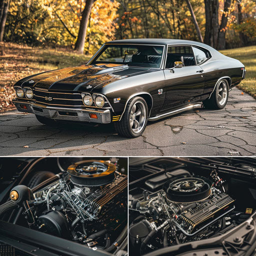 1969 Chevrolet Chevelle SS with hybrid engine