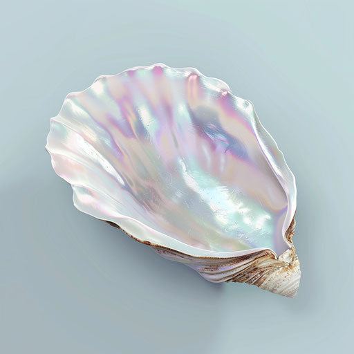 Photo-realistic honesty clipart on random flat background