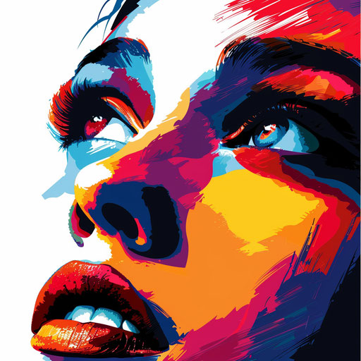 Photo realistic drama clipart on flat white background, vibrant colors