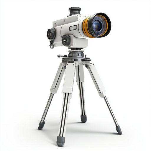 3D survey in photorealistic style with flat white background, isolated clipart