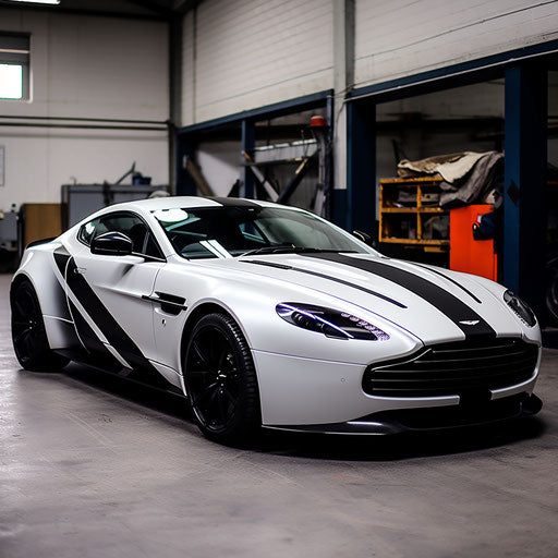Racing stripes Aston Martin DV5
