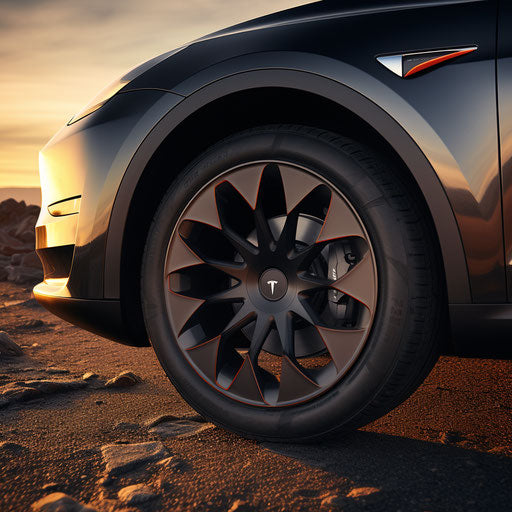 Tesla model y classic wire-spoke wheels