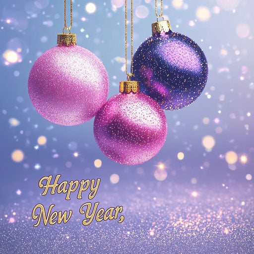 Joyful Happy New Year Images 2025 Social Media Art