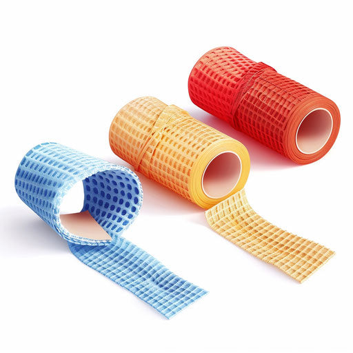 Realistic bandage clipart on white background