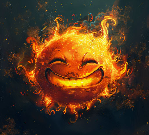 Eco-Friendly Fire Emoji for Green Campaigns