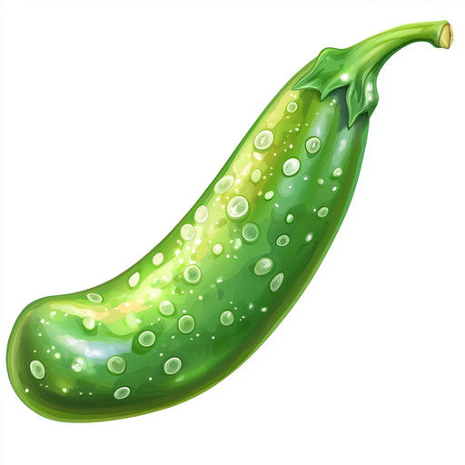 Realistic illustration of green beans, high resolution, no background, isolated