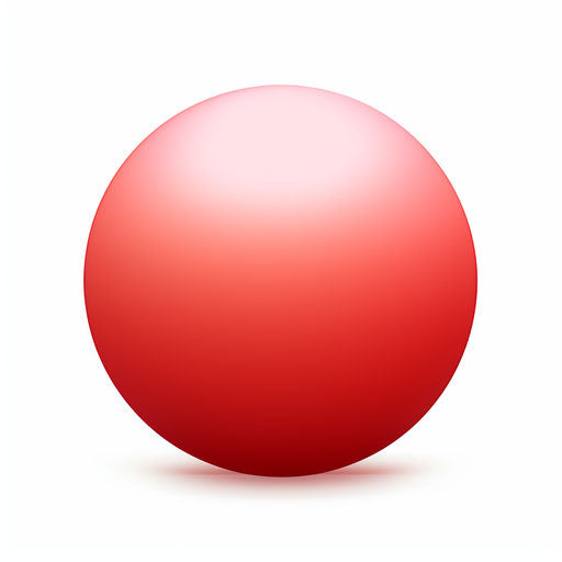 Ball clipart in the minimalist style, on white background