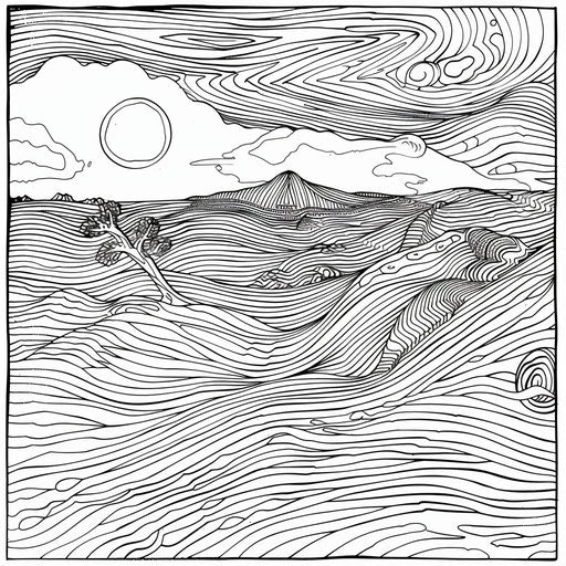 Patterns in the Desert Sand