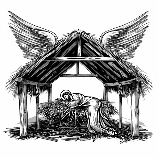 Insect eating clipart in photo realistic style with a flat random background, monochrome palette and detailed wings