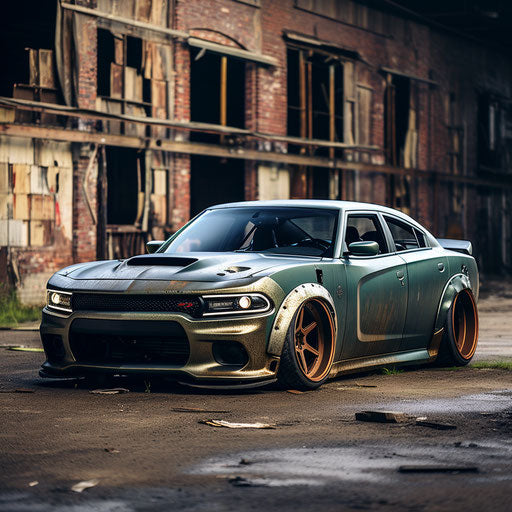 Hellish Dodge Charger Patina