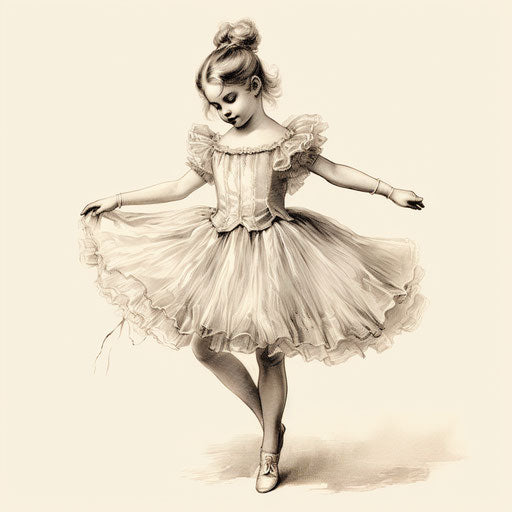 Tutu-wearing dancer coloring coloring pages