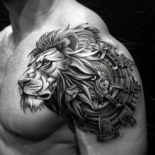 Lion Tattoos For Men Tattoo Design Set