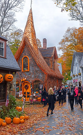 Vintage Halloween Halloween Poster Design
