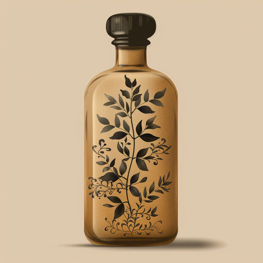 Shampoo clipart in photo realistic quality on flat beige background