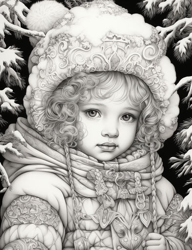 Adult coloring book, Victor Nizovtsev style