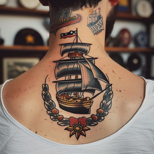 Inspiring tattoos with sailor motifs