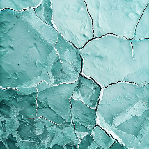 Realistic cold clipart illustration on flat teal background