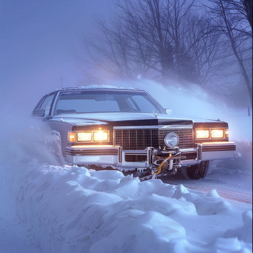 Modified Cadillac for extreme weather conditions