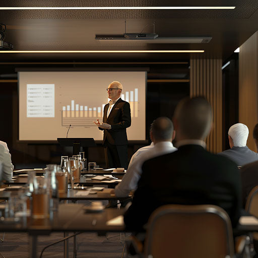 Financial seminar with expert speaker