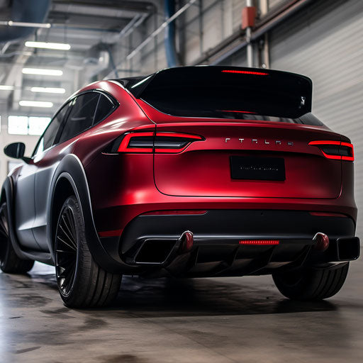 Tesla Model Y larger exhausts