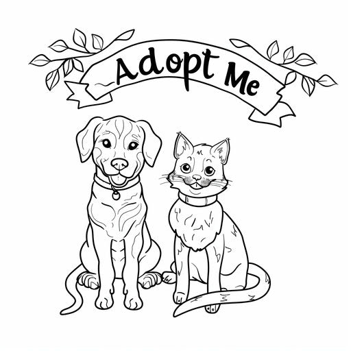 Explore Artistic Adopt Me Coloring Pages - Get Inspired