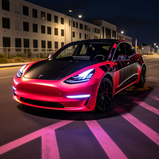 Optical enhancement for Tesla model 3