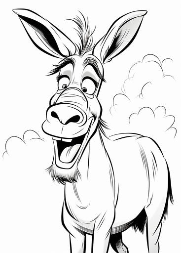 Free unique coloring pages, in the style of political satire