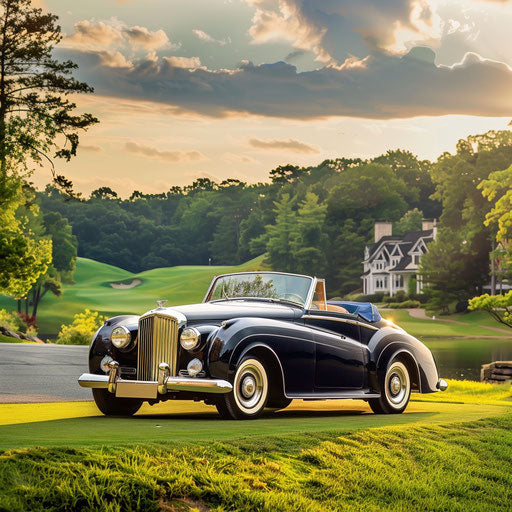 1954 Bentley R Type Continental transformed into a golf cart