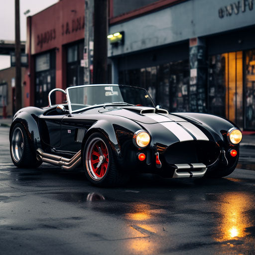 Restomod Shelby Cobra AC racing car