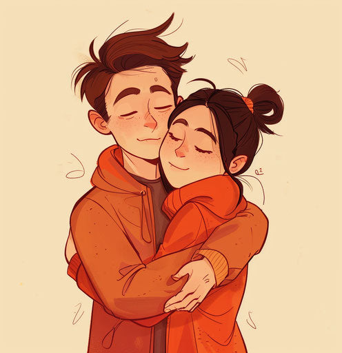 Fashion-Forward Hug Emoji Apparel