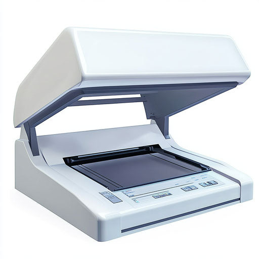 Realistic clipart of a scanner, high resolution, isolated