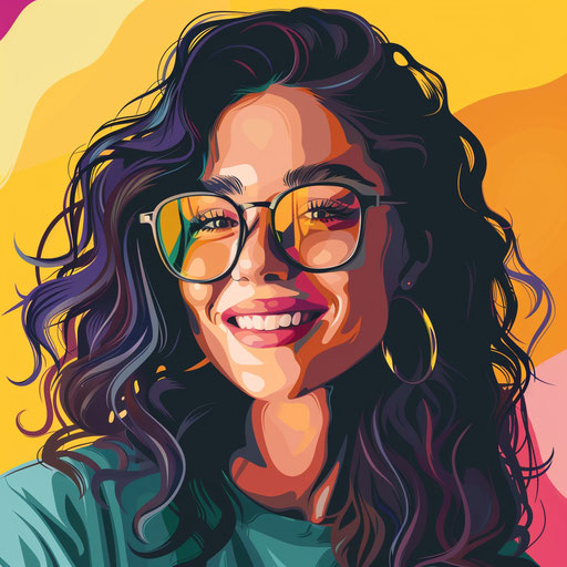 Photo realistic clipart with flat random background