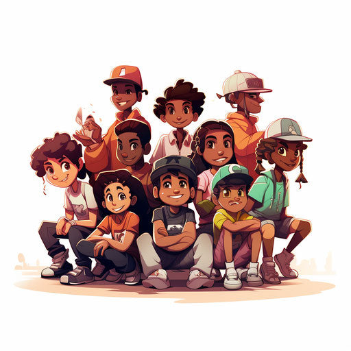 Recess clipart in the style of Chiaroscuro Art, on a white background