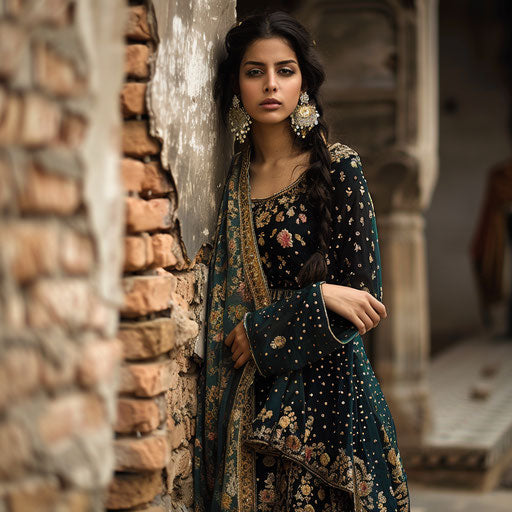 Tejab sharara khada suits for women