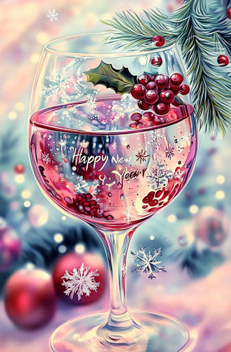 Vivid Happy New Year Images 2025 Celebration Art