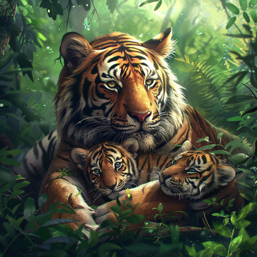 Tiger Images: Versatile HD Imagery for Creative Use