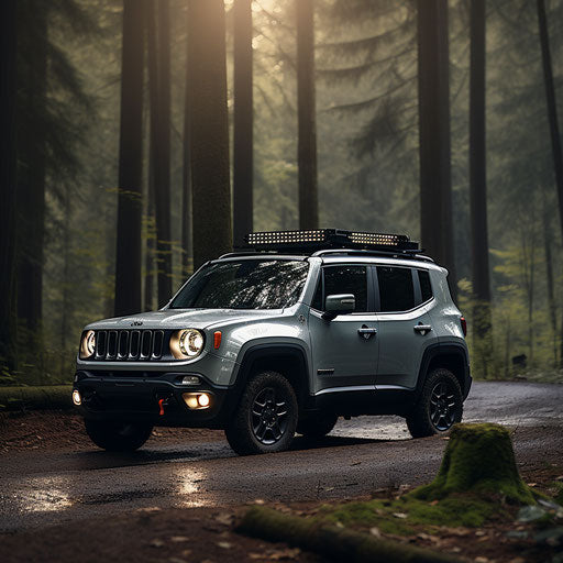 Jeep renegade classic silver