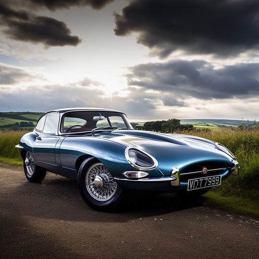 Jaguar e type car Weight Reduction